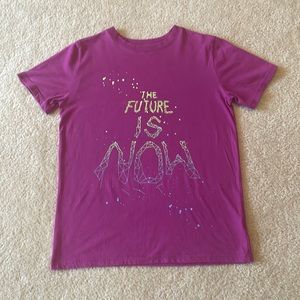 “The Future is Now” Purple T-shirt